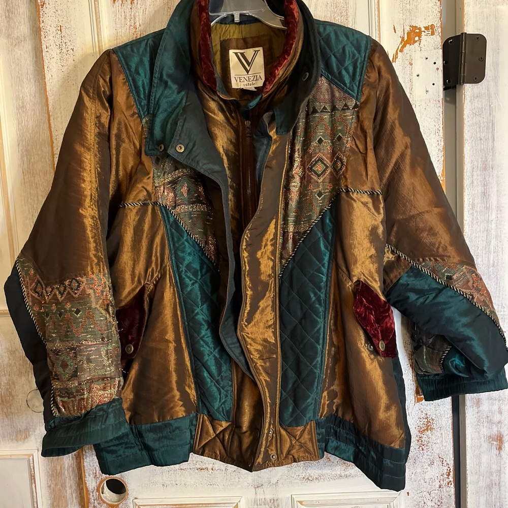 Vintage plus size Venezia coat